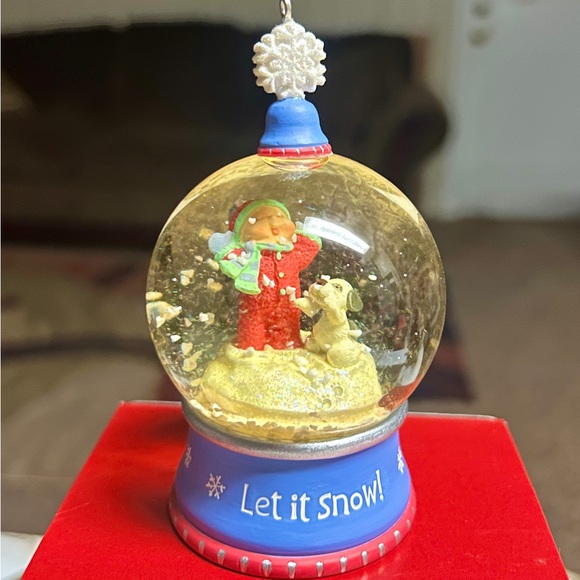 Hallmark Keepsake Ornament • First Snow • Snow Globe • 2002 • New W/Box - Picture 2 of 16